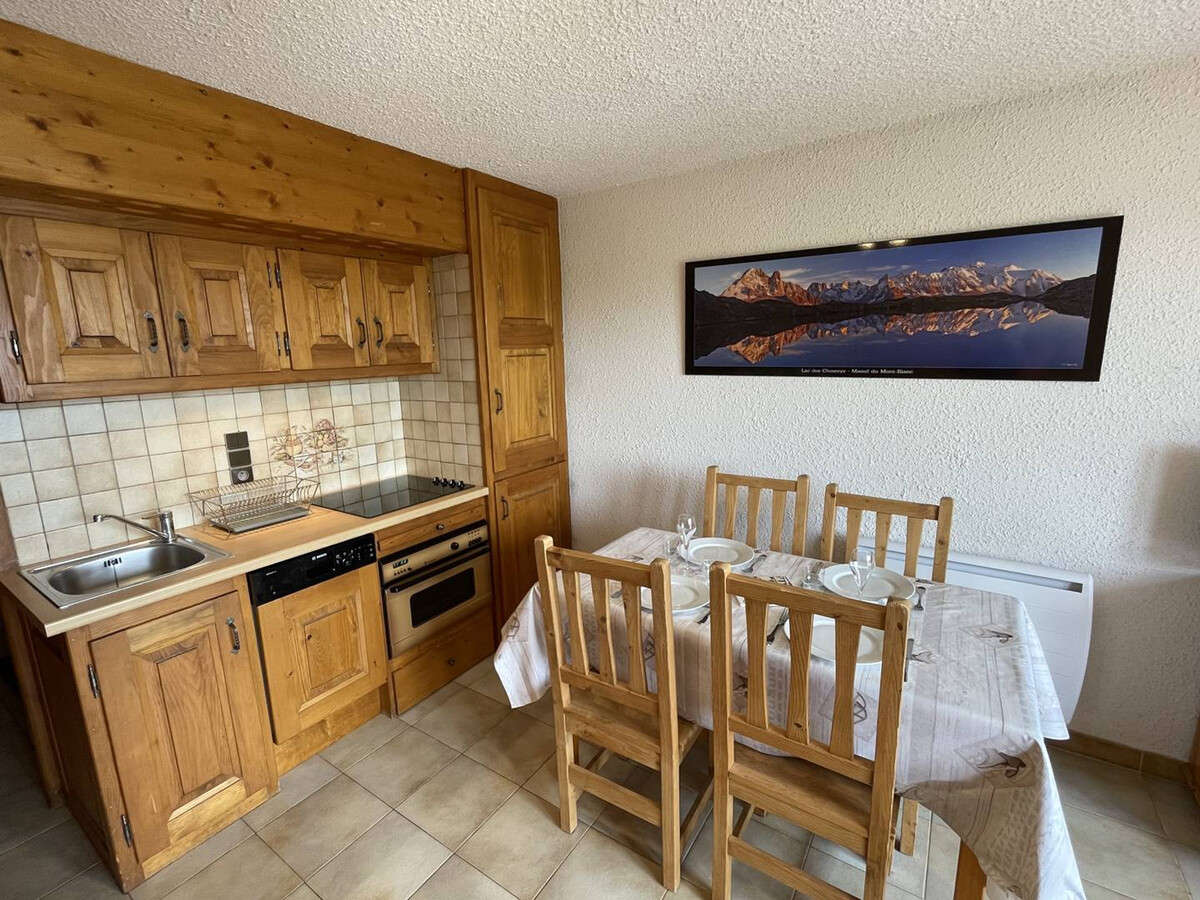 Appartement 1 chambre Les Saisies, vue Beaufortain - Photo 2