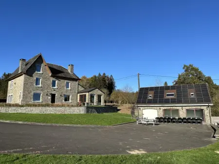 Les Charmes : maison 8 chambres, piscine chauffée, Chevron : photo 35