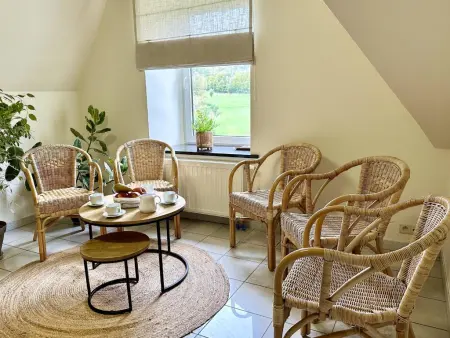 Les Charmes : maison 8 chambres, piscine chauffée, Chevron : photo 58