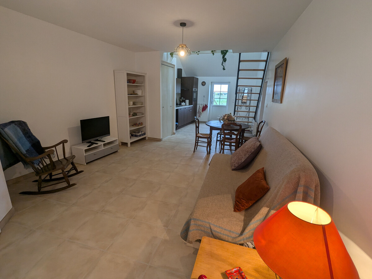 Gîte Les Ratys : longère en pierre à Chaingy - Photo 8