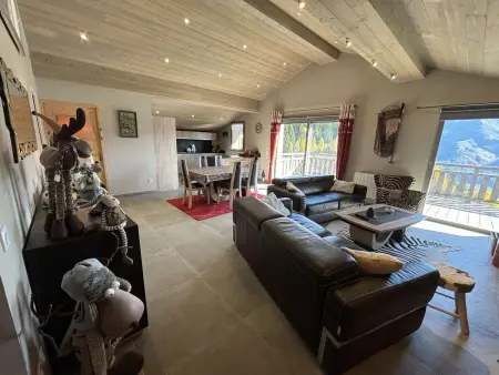 Appartement 130m² 10 pers., cheminée, vue Écrins : photo 3