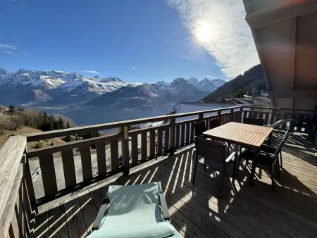 Appartement 130m² 10 pers., cheminée, vue Écrins : photo 8
