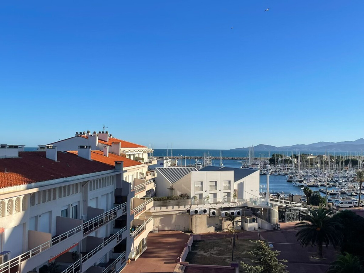 T3 face au port de Saint-Cyprien avec terrasse - Photo 1