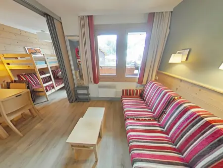 Location appartement à La Plagne Tarentaise, Appartement 23m² lumineux à La Plagne avec wifi et parking