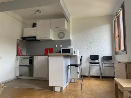 Studio rénové 4 pers. Pra-Loup, près tennis : photo 2