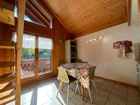 Duplex 2 chambres Morillon, 500m des pistes : photo 4