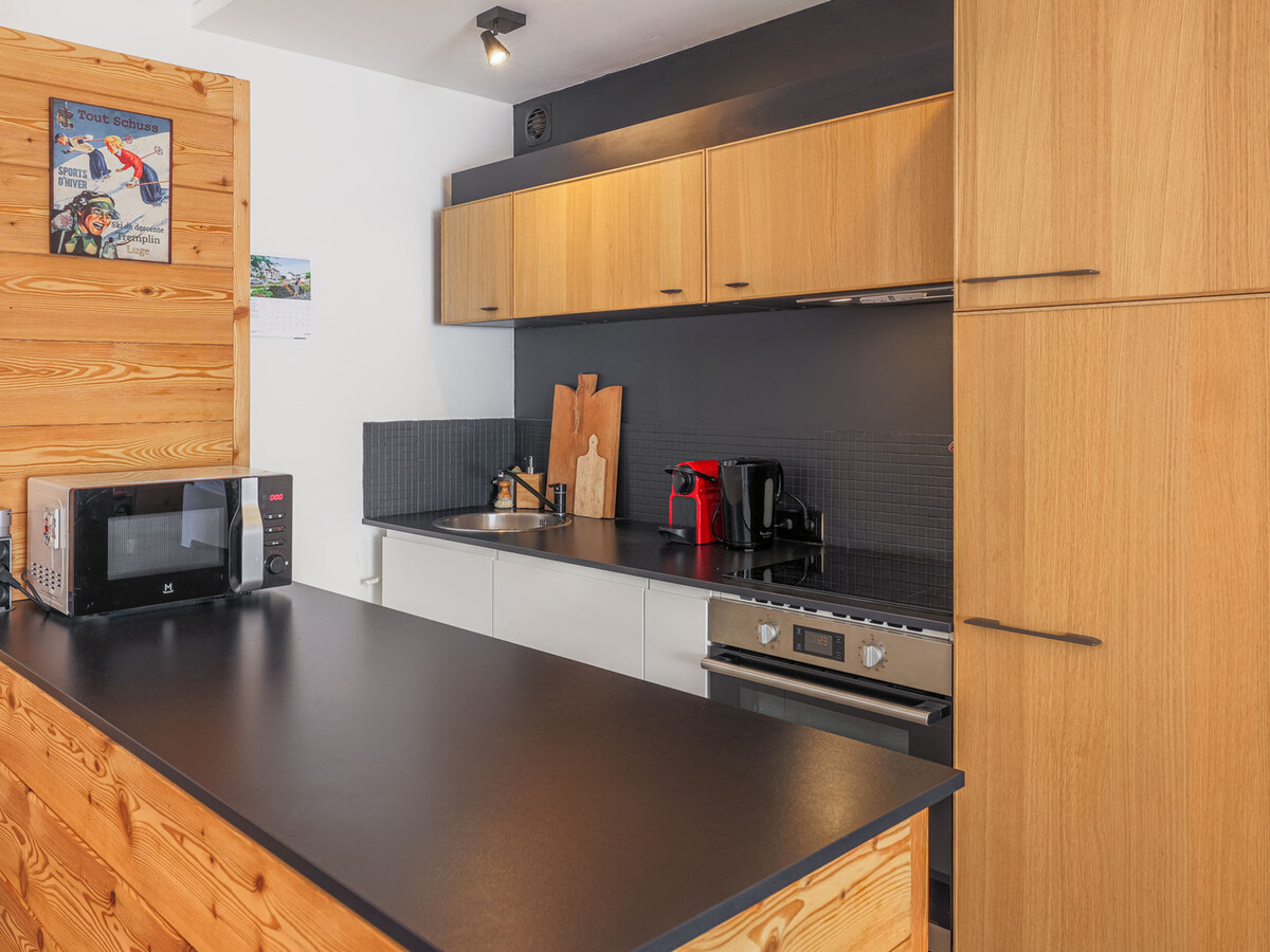 Appartement 6 personnes, terrasse ensoleillée au Monêtier - Photo 4