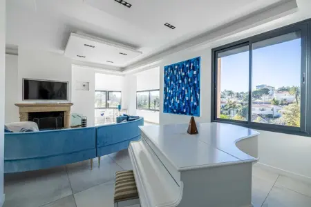 LL-95-JUAS, Villa de luxe avec piscine chauffée 6CH/12p - Cannes Juas - Photo 2