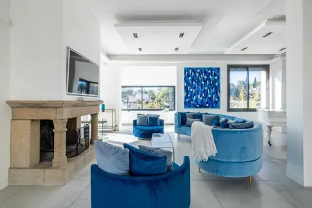LL-95-JUAS, Villa de luxe avec piscine chauffée 6CH/12p - Cannes Juas - Photo 19