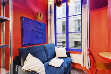 Location appartement à Paris, Studio Coloré - 2P - Cœur du Marais