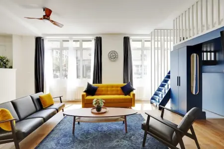 Location appartement à Paris, Authentique Loft - 2BR/8P - Place de la République