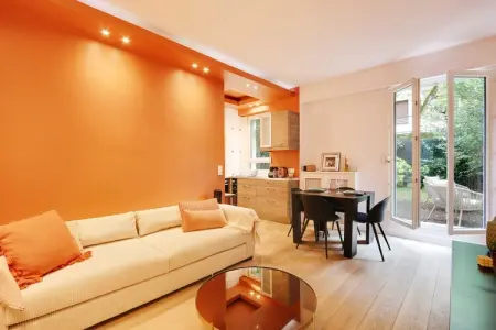 Location appartement à Neuilly sur Seine, Appartement cosy avec jardin -Neuilly-sur-Seine
