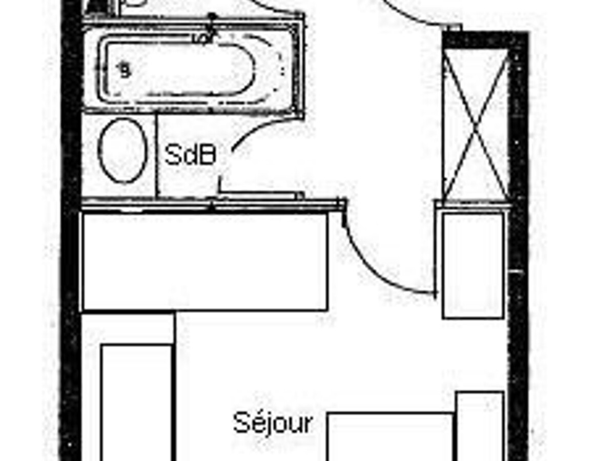 Appartement 2 pièces Valmorel, balcon vue piste - Photo 9