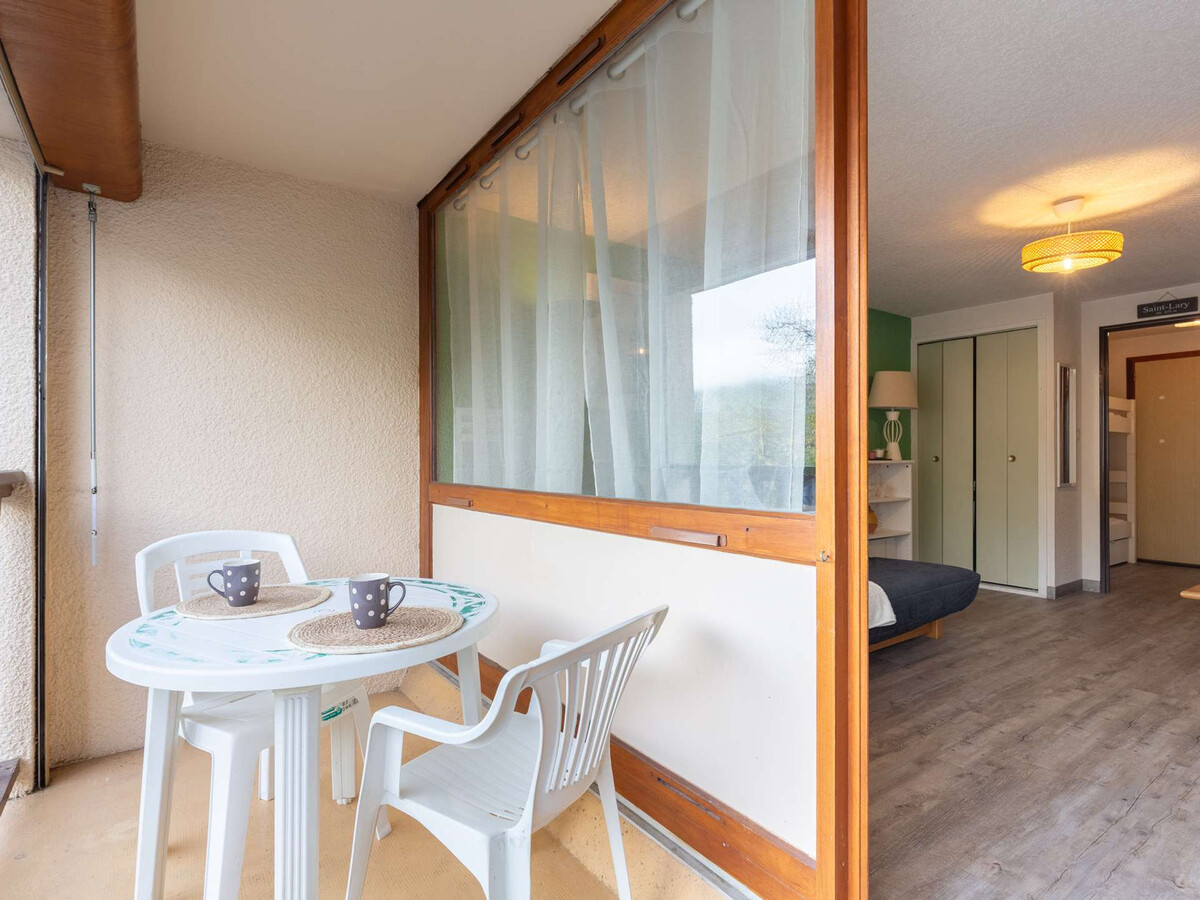 Studio 4 couchages Saint-Lary, balcon ouest et navette télécabine - Photo 6