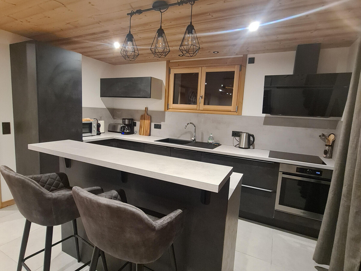 Louelettaz n°2 : Appartement 84m² 8 pers., vue Aravis - Photo 1
