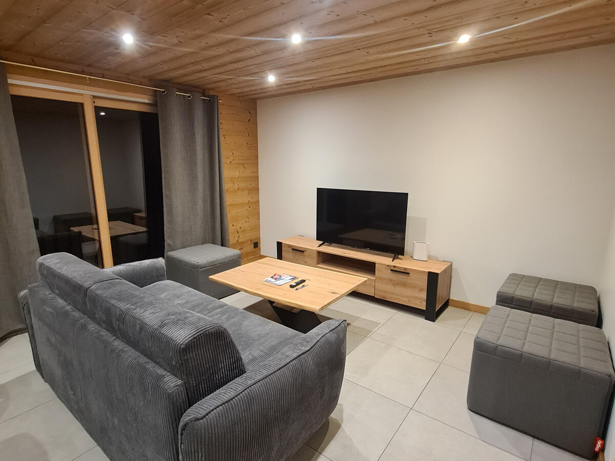 Louelettaz n°2 : Appartement 84m² 8 pers., vue Aravis - Photo 3