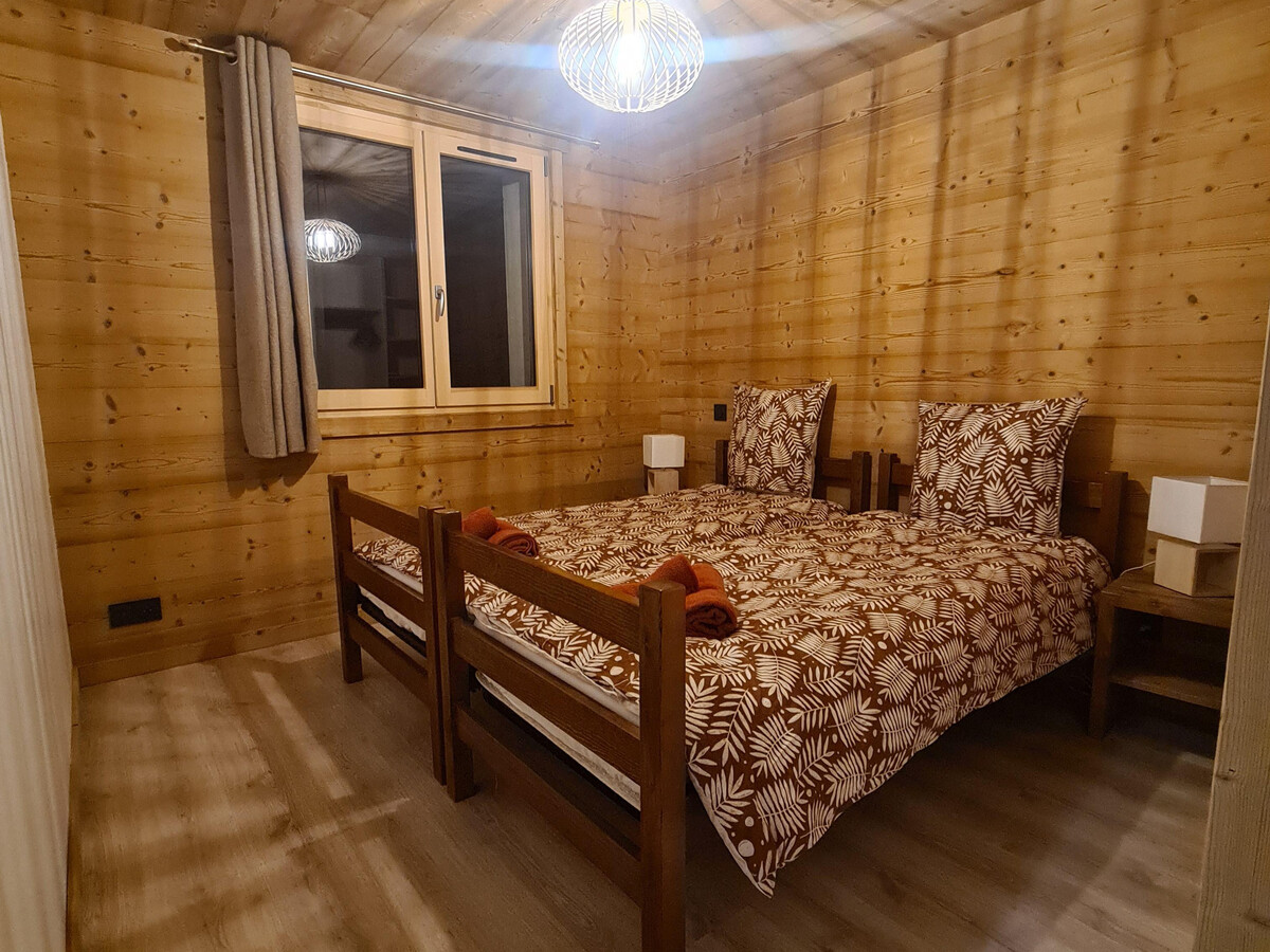 Louelettaz n°2 : Appartement 84m² 8 pers., vue Aravis - Photo 5