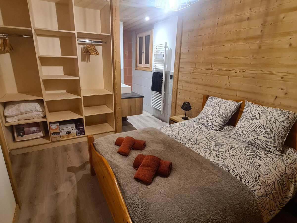 Louelettaz n°2 : Appartement 84m² 8 pers., vue Aravis - Photo 7
