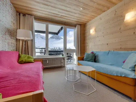 Location appartement à Tignes, Appartement lumineux à Tignes, ski aux pieds, WIFI, 4 pers.