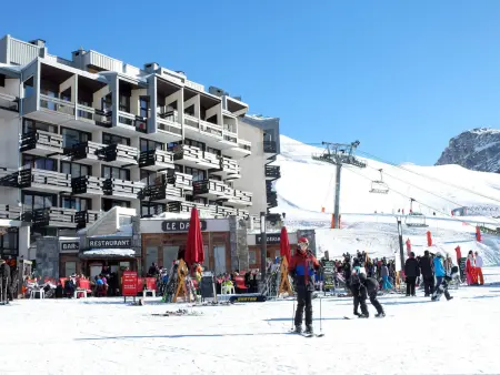 Appartement 2 pièces ski aux pieds à Tignes, balcon sud : photo 13