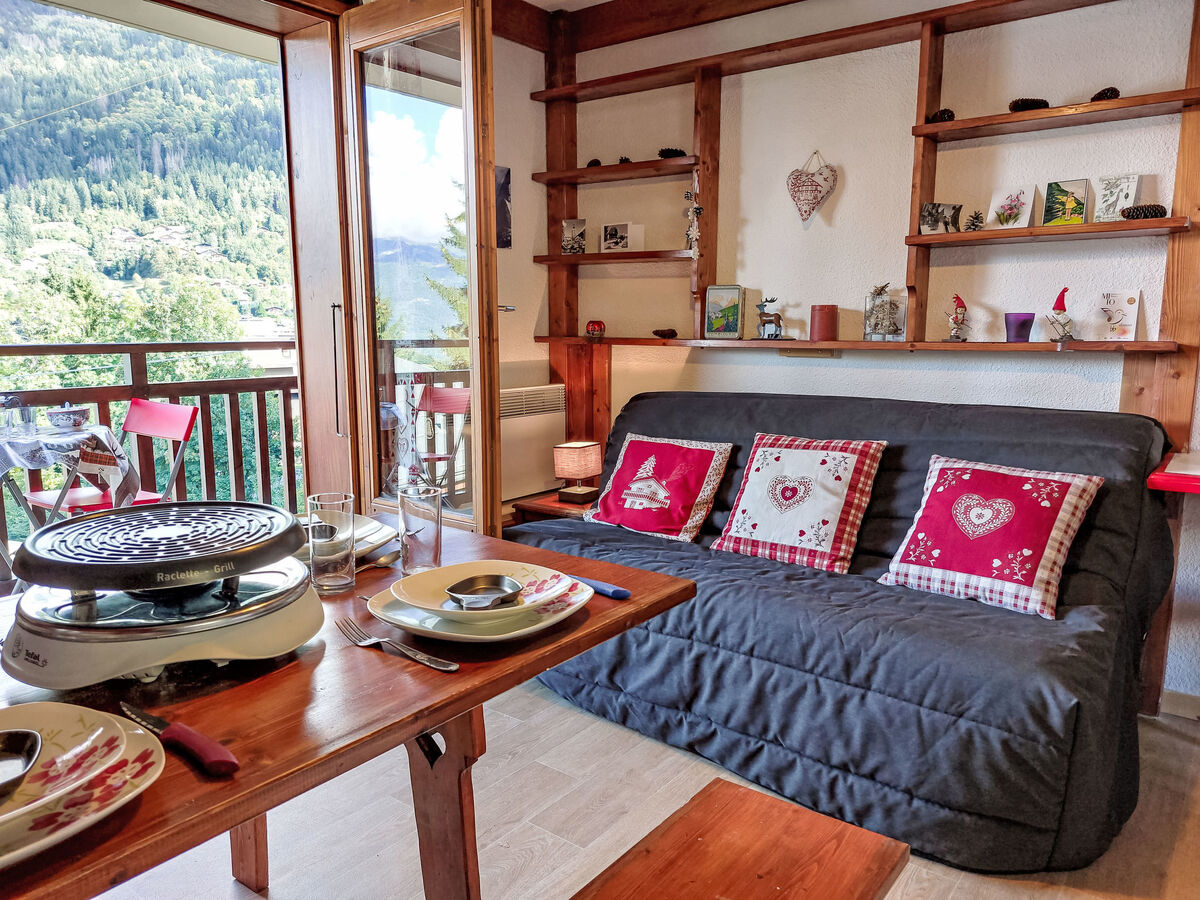 Studio 20m² Saint Gervais, vue montagne et ski à proximité - Photo 2
