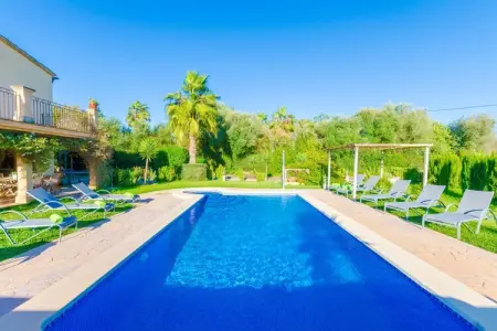 Villa Ines à Inca : 4 chambres, piscine et jardin : photo 4