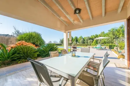 Villa Es Serral - Piscine d'eau salée à Sa Pobla : photo 8