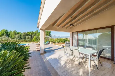 Villa Es Serral - Piscine d'eau salée à Sa Pobla : photo 9