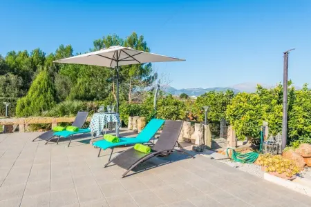Villa Es Serral - Piscine d'eau salée à Sa Pobla : photo 10