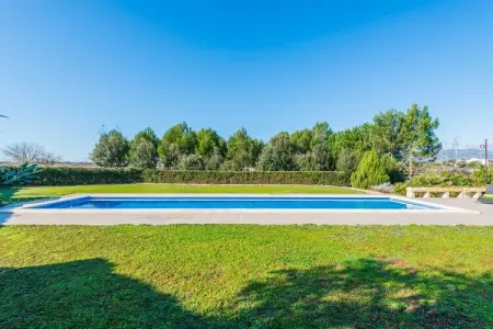 Villa Es Serral - Piscine d'eau salée à Sa Pobla : photo 14