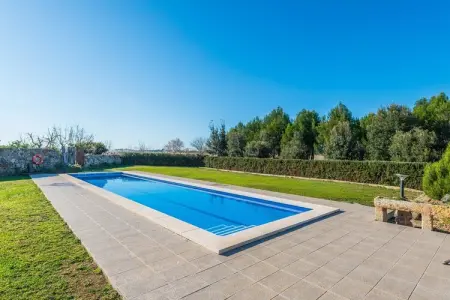 Villa Es Serral - Piscine d'eau salée à Sa Pobla : photo 17