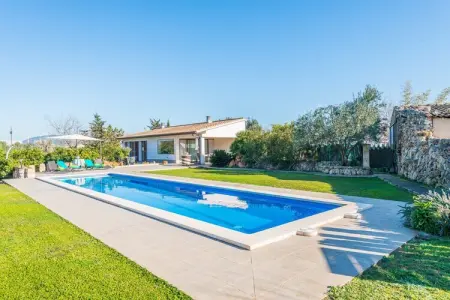 Villa Es Serral - Piscine d'eau salée à Sa Pobla : photo 20