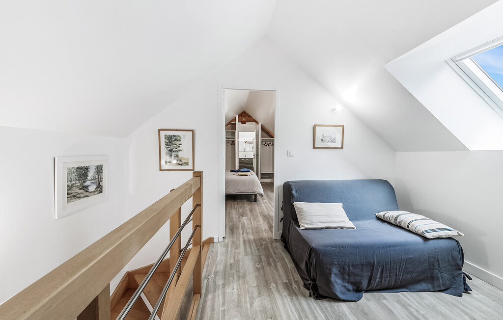 Maison pierre 70m² à Saint-Méloir, jardin et barbecue - Photo 12