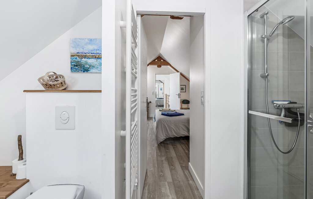 Maison pierre 70m² à Saint-Méloir, jardin et barbecue - Photo 17