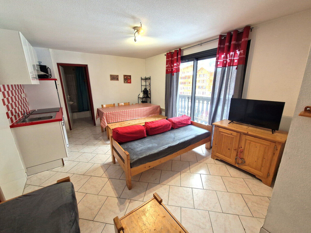 Appartement 10 pers. cœur de Valfréjus, balcon place - Photo 1