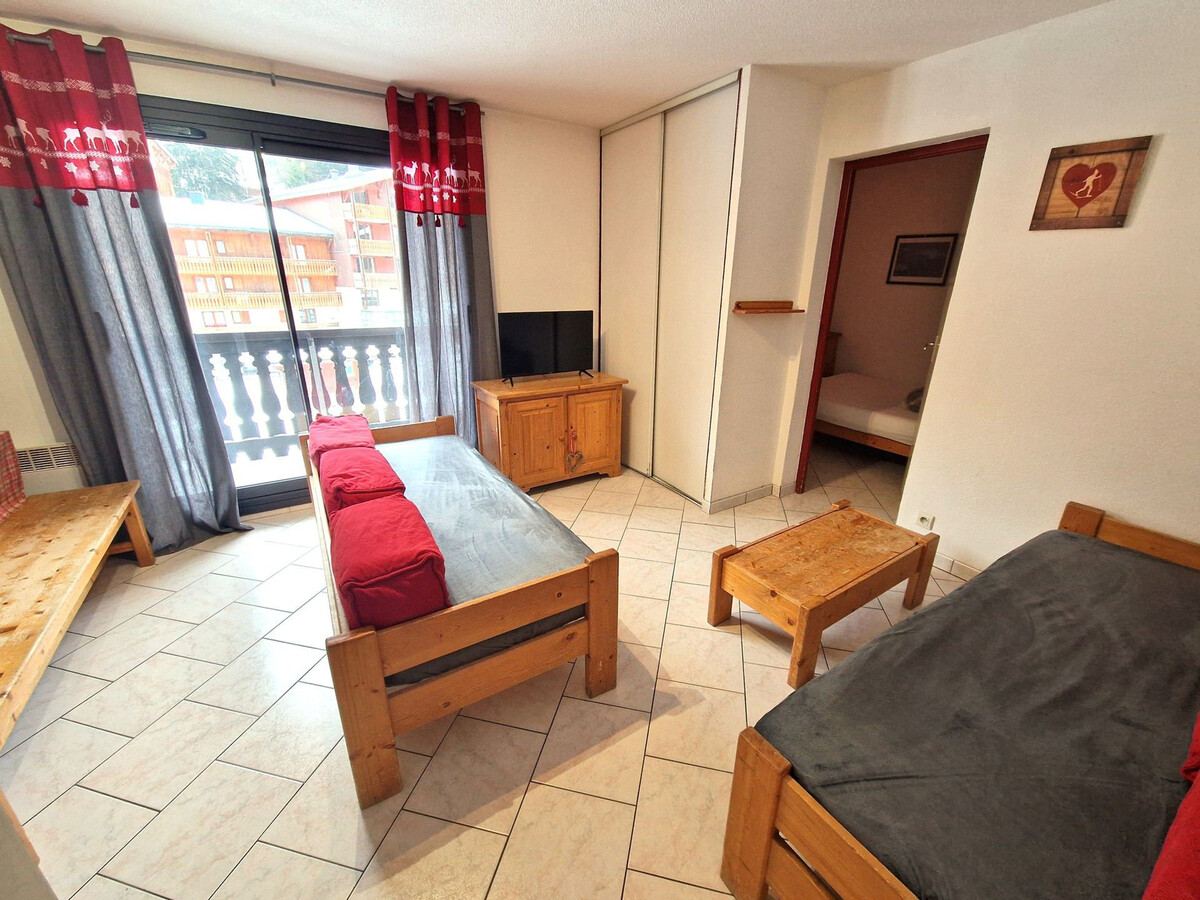 Appartement 10 pers. cœur de Valfréjus, balcon place - Photo 8