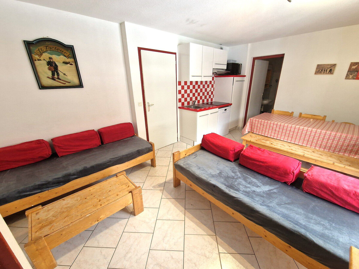 Appartement 10 pers. cœur de Valfréjus, balcon place - Photo 9