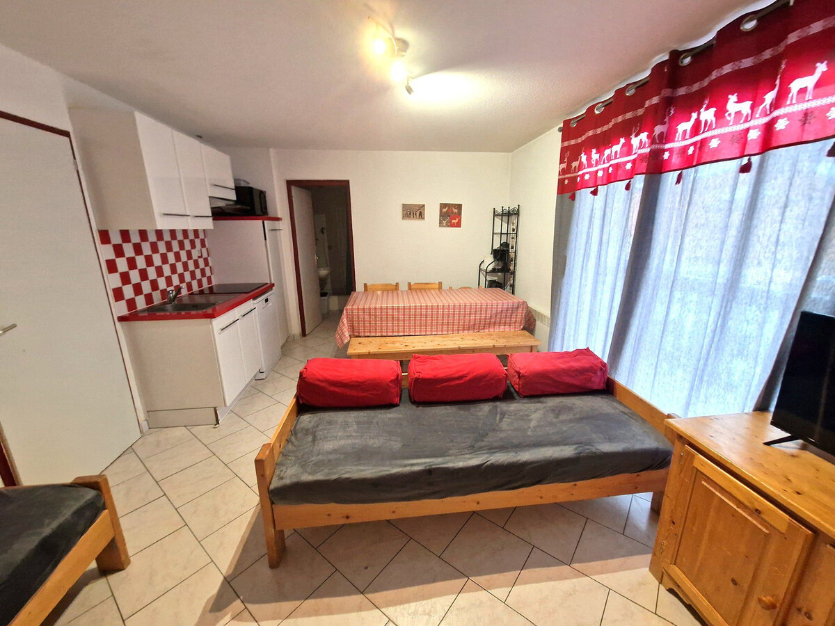 Appartement 10 pers. cœur de Valfréjus, balcon place - Photo 10