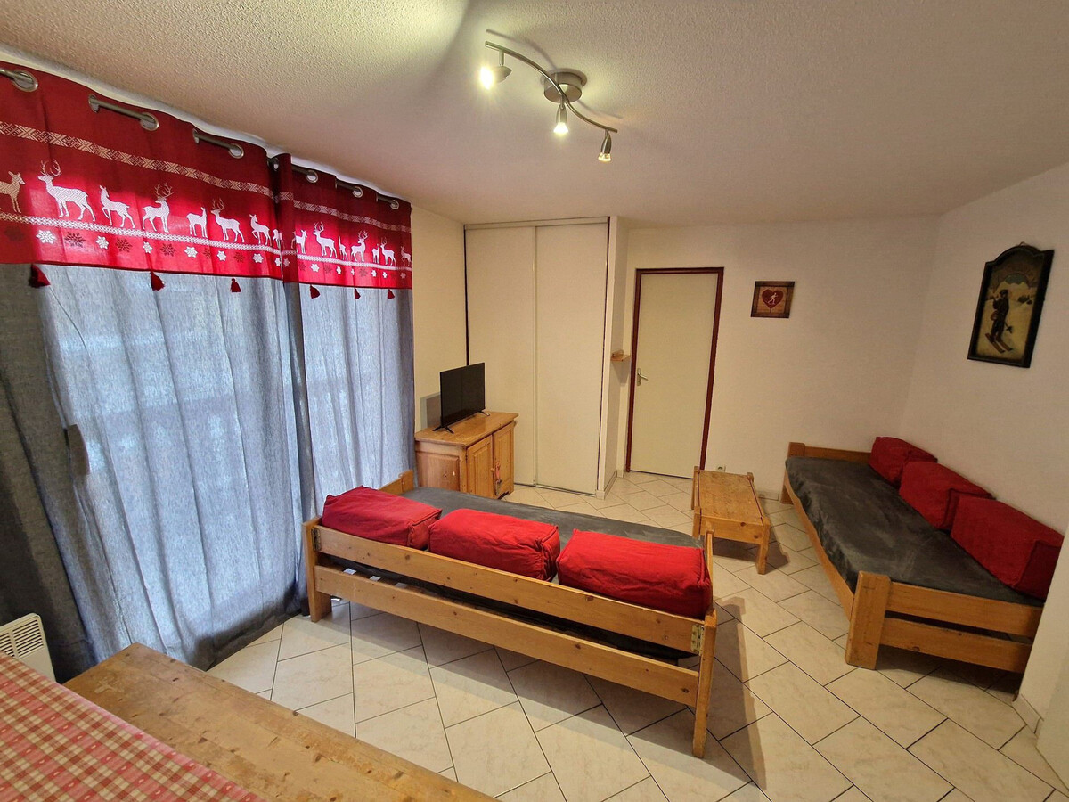 Appartement 10 pers. cœur de Valfréjus, balcon place - Photo 11
