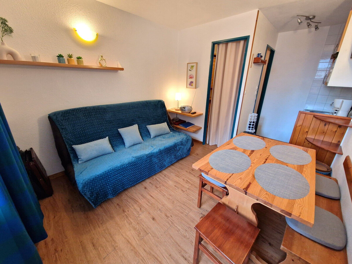 Studio 19m² centre Valfréjus, balcon place Bergers - Photo 1