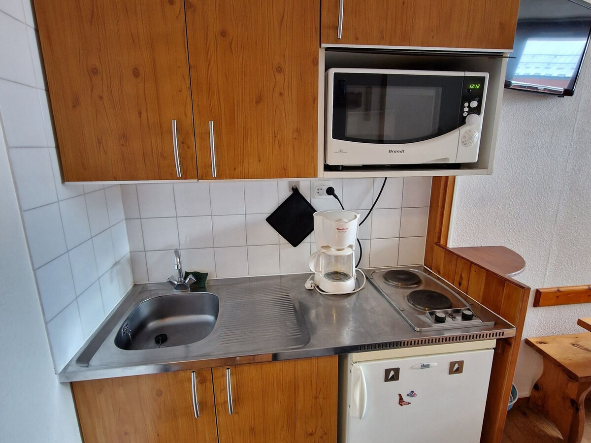 Studio 19m² centre Valfréjus, balcon place Bergers - Photo 4