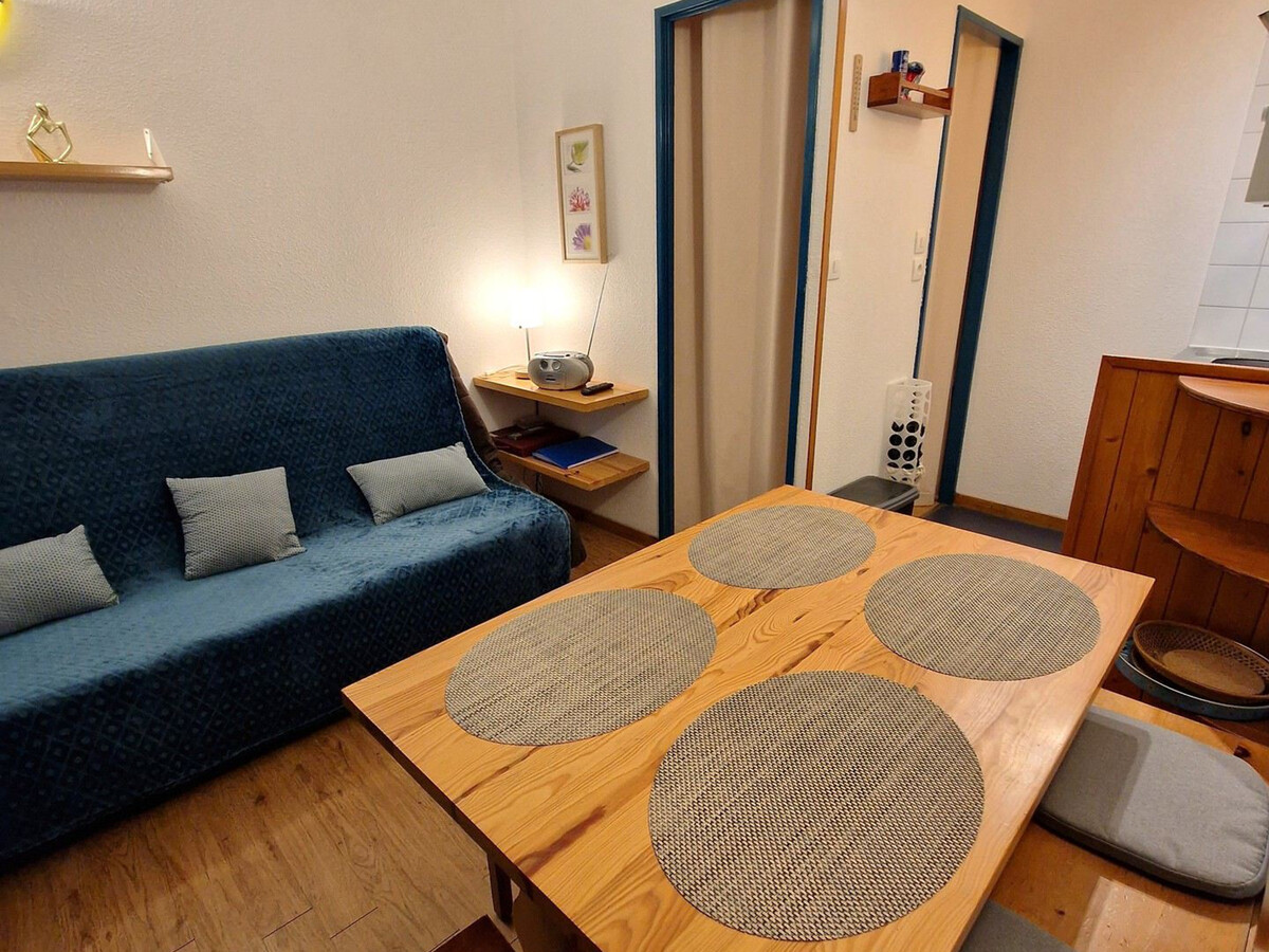 Studio 19m² centre Valfréjus, balcon place Bergers - Photo 13