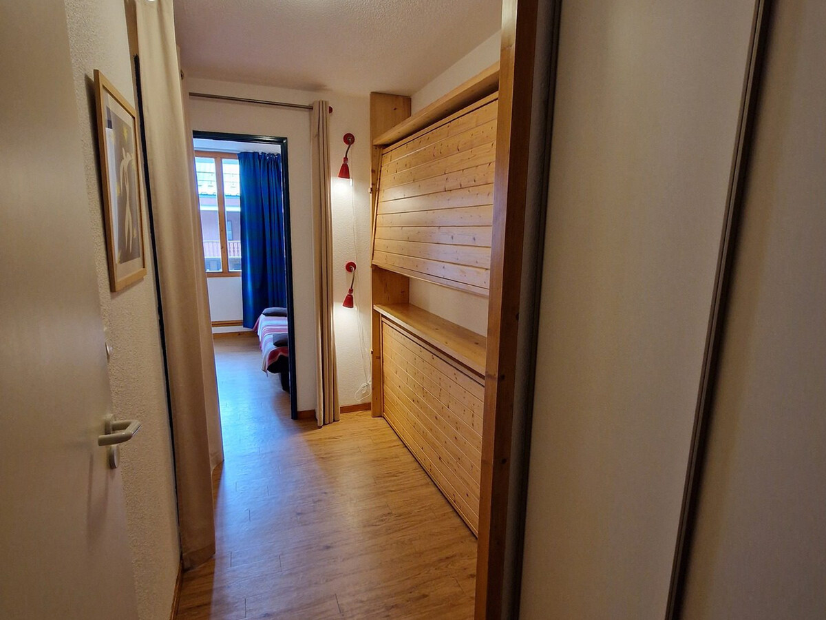 Studio 19m² centre Valfréjus, balcon place Bergers - Photo 16