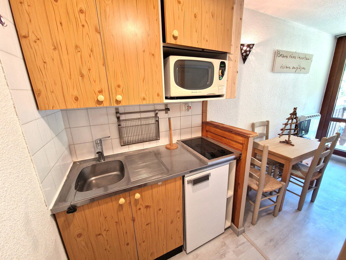 Studio 3 pers balcon sud à Valfréjus - Photo 3