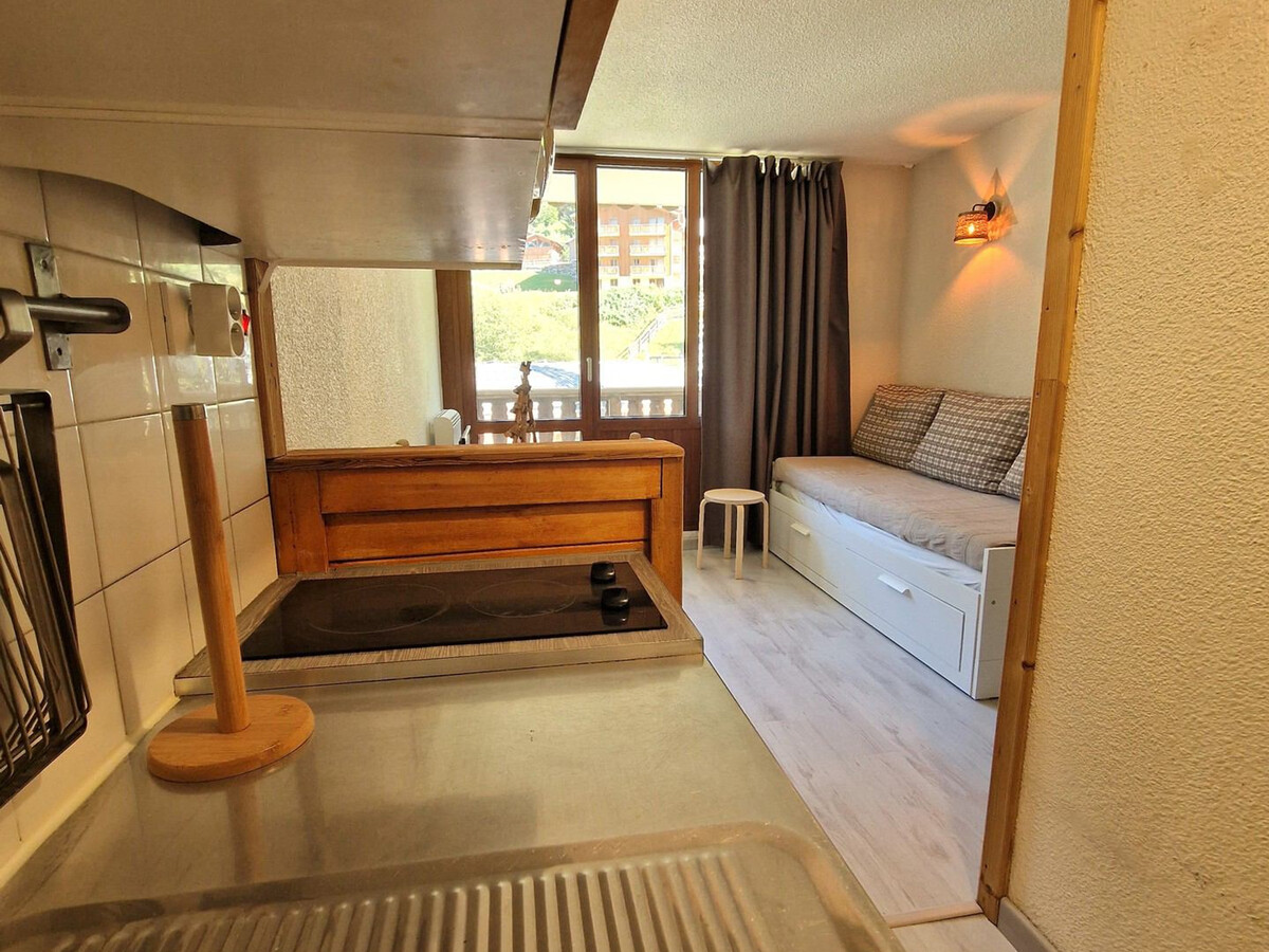 Studio 3 pers balcon sud à Valfréjus - Photo 8