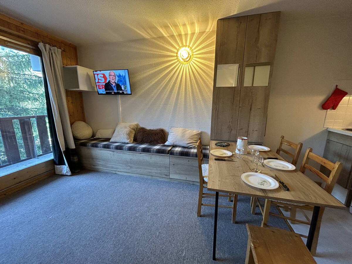 Studio 4 personnes Méribel à moins de 300m des pistes - Photo 2
