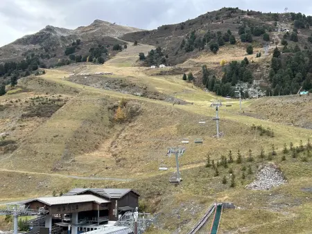 Studio ski à Méribel Mottaret, balcon et pistes à 100 m : photo 11