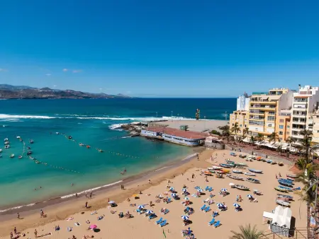 Appartement Canteras MC – vue mer, 100 m de la plage : photo 15