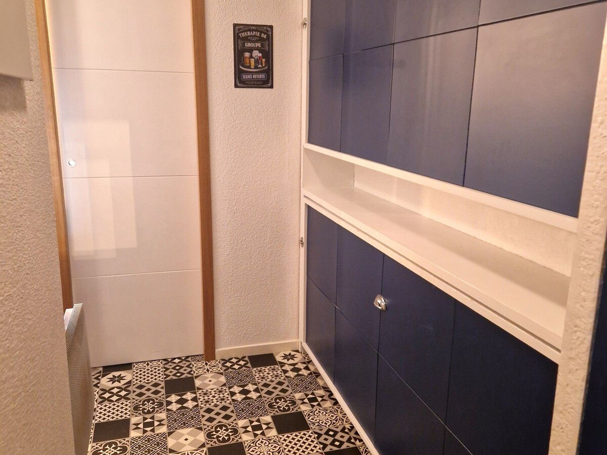 Studio 4 pers rénové avec balcon, centre Valfréjus - Photo 9