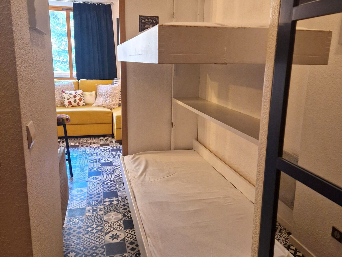 Studio 4 pers rénové avec balcon, centre Valfréjus - Photo 11